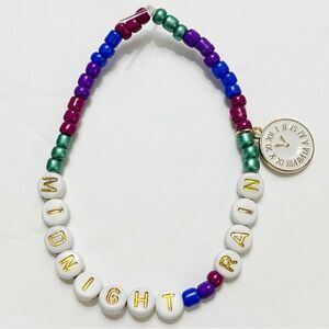 Taylor Swift Eras Tour Friendship Bracelet Midnight Rain Midnights